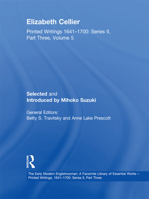 cover image of Elizabeth Cellier